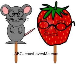 The Little Mouse, the Red Ripe Strawberry, and the Big Hungry Bear Craft